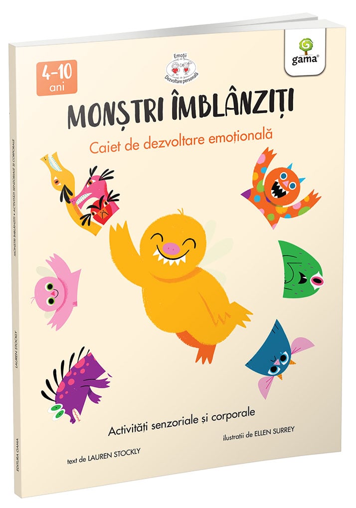 Monstri îmblânziți Gama | Activități senzoriale