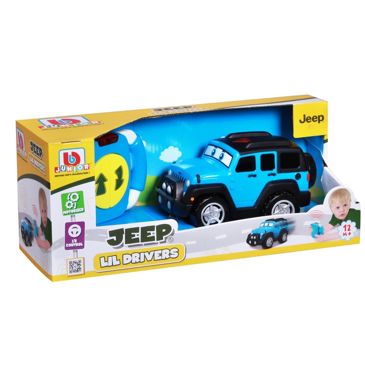 Masina Telecomanda Bburago Junior Jeep Lil Drivers