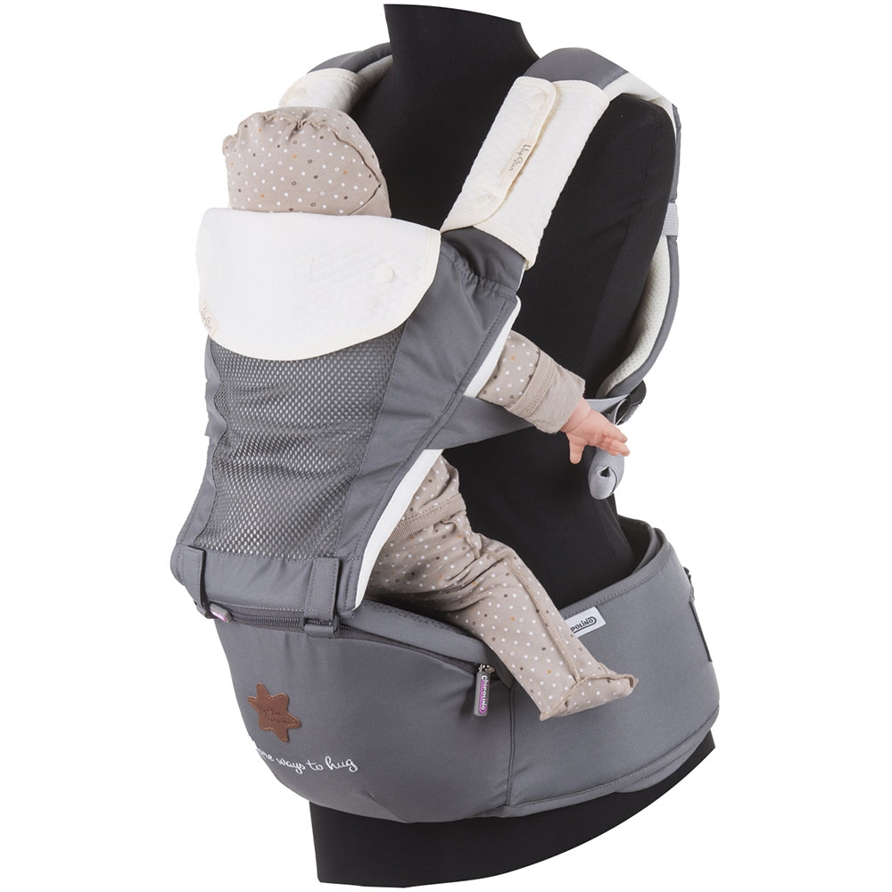 Marsupiu Chipolino Hip Star Glacier, Ergonomic - imagine 2