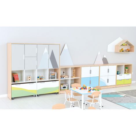 Set Mobilier Grădiniță Muntii Moje Bambino - imagine 7