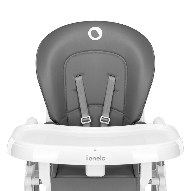 Scaun de masa Lionelo Linn Plus Metal Gri Reglabil - imagine 3