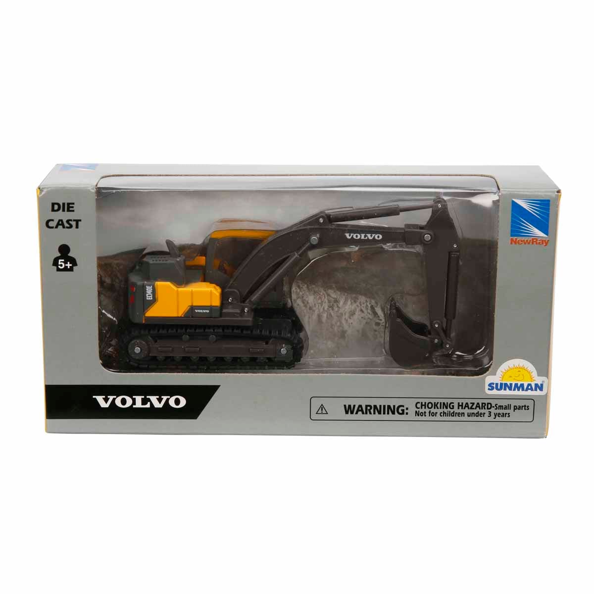 Excavator Volvo New Ray 1:50 Metalic