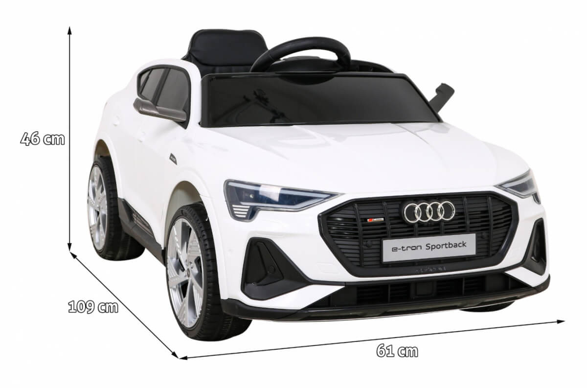 Masinuta Electrica Audi E-Tron 12V 4x4 - imagine 2