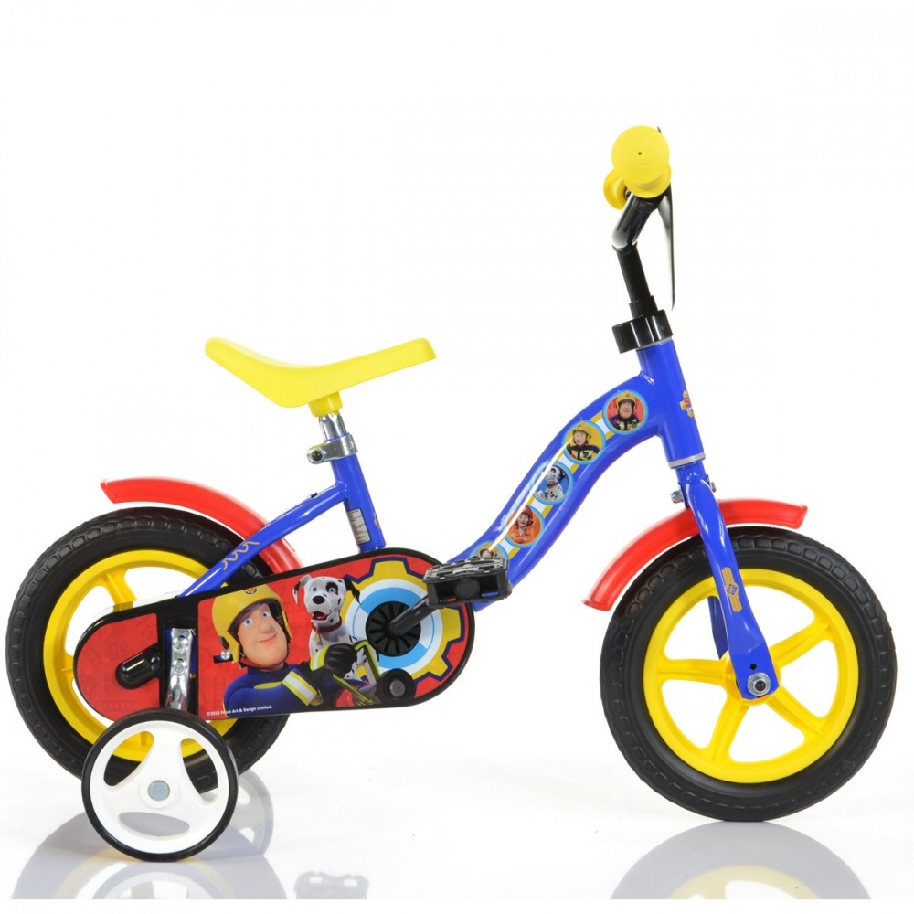 Bicicleta Dino Bikes Pompierul Sam 10 inch
