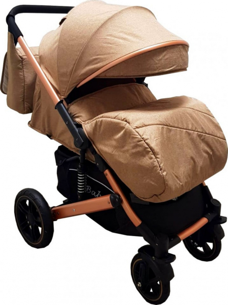 Baby Care Pro 512 - Carucior Premium Maro Gold - imagine 2