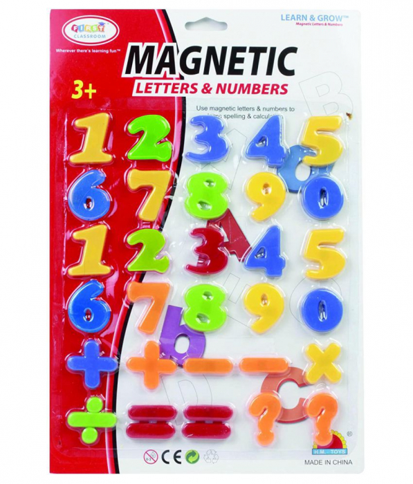 Set Cifre Magnetice Krista, 3 cm
