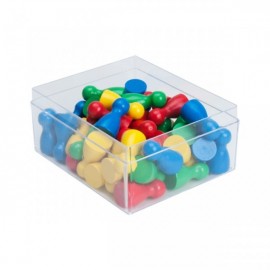 Set 48 Pioni Lemn Colorati Heutink - imagine 2