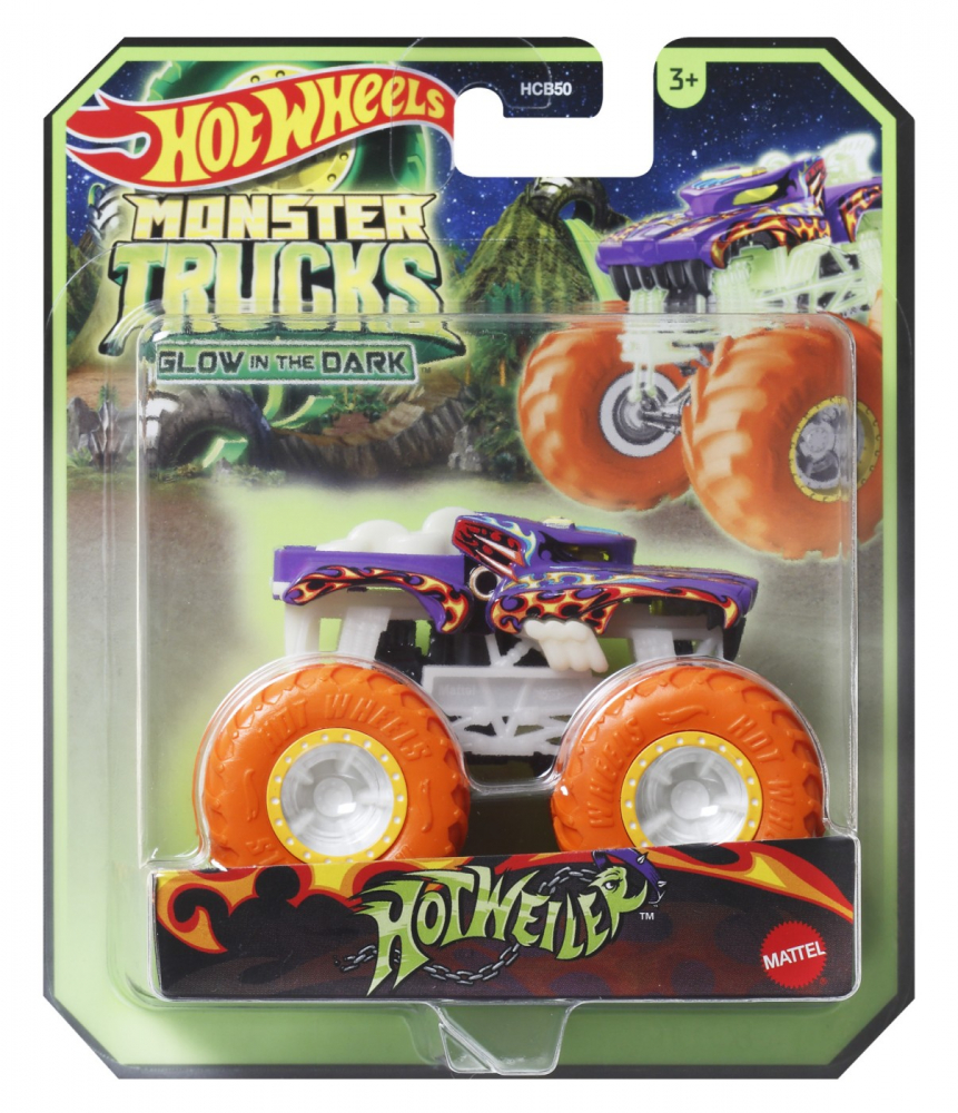Hot Wheels Hotweiler Monster Truck 1:64 - luminos
