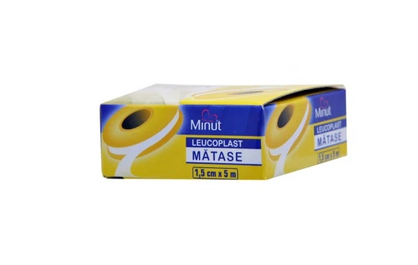 Leucoplast Matase Minut 1.5cm x 5m - Piele Sensibila