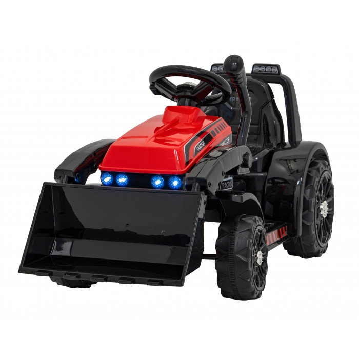 Buldozer Electric Ramiz 6V pentru Copii Red - imagine 6