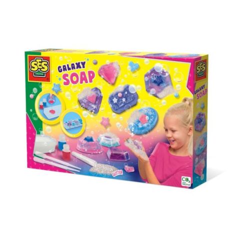 Ses Creative - Set Creare Sapun Galaxy pentru Copii