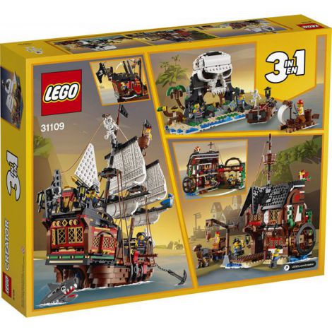 LEGO Creator Corabie Pirati 3in1 | Jucărie Constructie - imagine 7