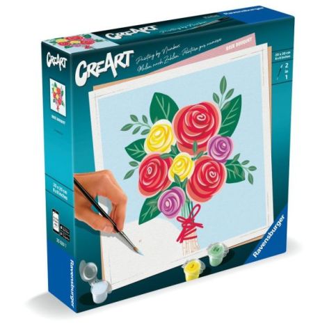 Ravensburger CreArt Pictură Trandafiri Adulți - imagine 2