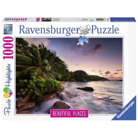 Puzzle Insula Praslin 1000 piese Ravensburger - imagine 2