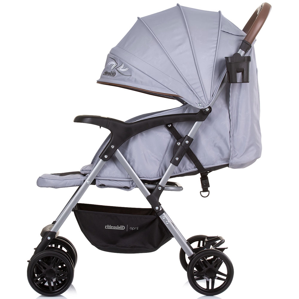 Carucior Chipolino April Ash Grey, 0-22 kg - imagine 3