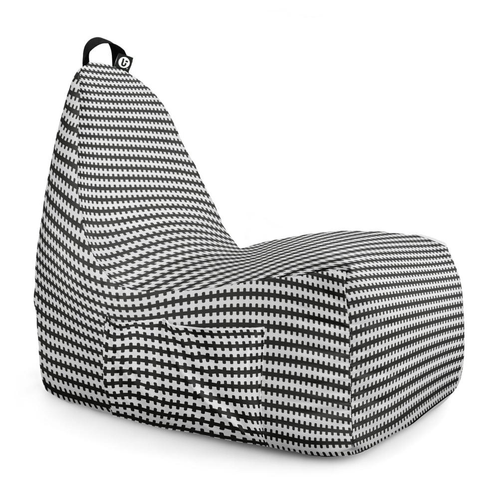 Fotoliu Puf Updeco Chill XL Scandinavian Black - imagine 6