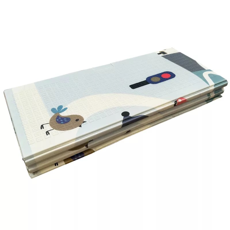Covor XPE pliabil NiceKids City 180x200cm - imagine 3