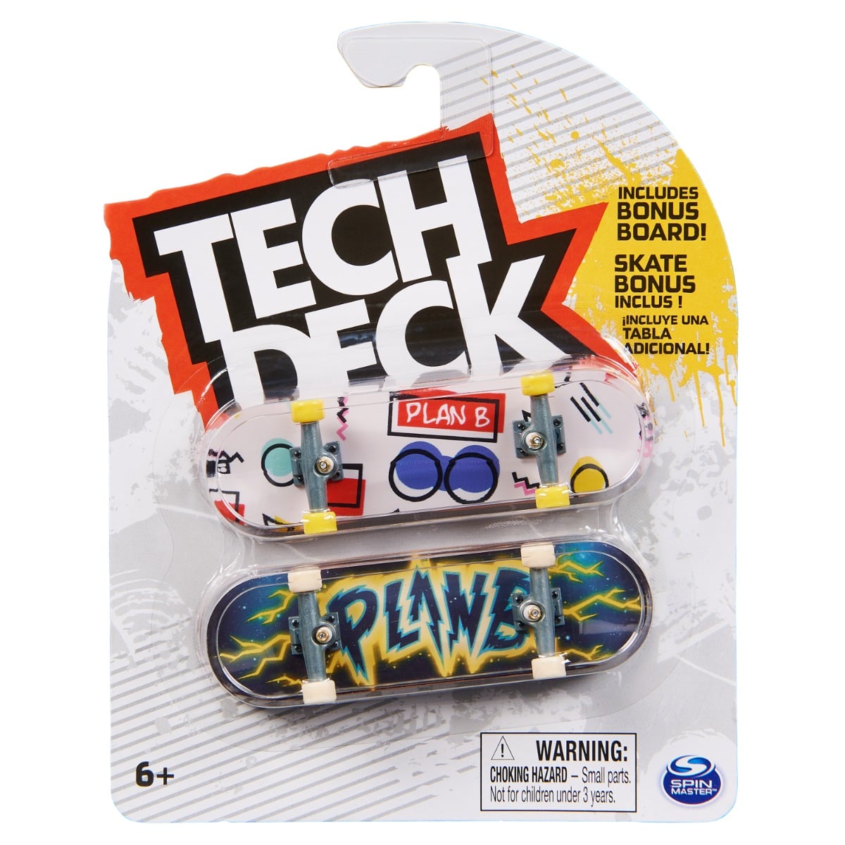 Set 2 Mini Placi Skateboard Tech Deck Plan B