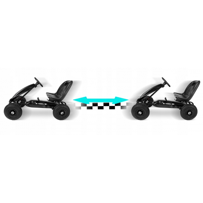 Kart Ricokids RK 590 cu pedale și roți gonflabile - imagine 3