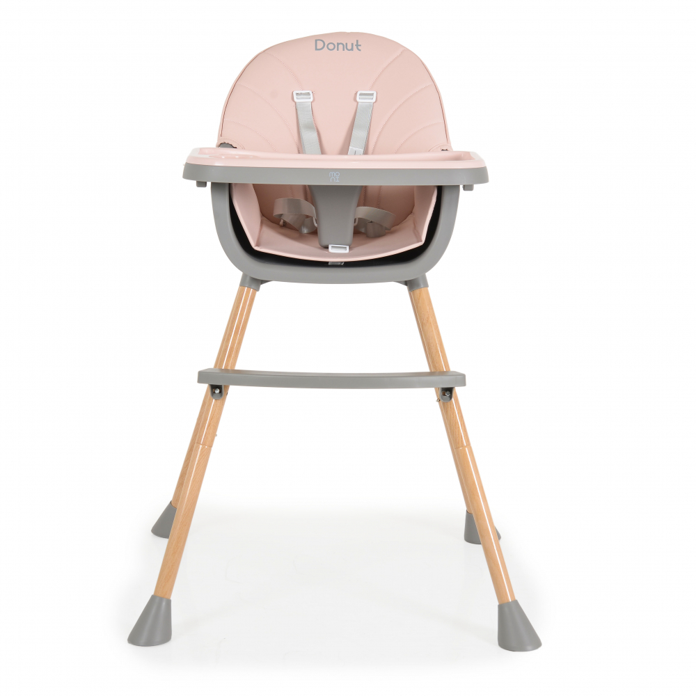 Scaun de masa 2in1 Moni Donut Pink, Reglabil - imagine 6