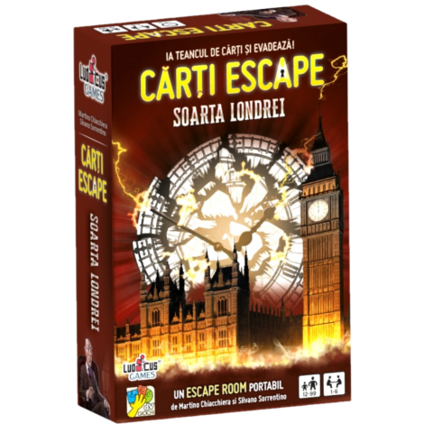 Escape Soarta Londrei | Joc Carti Detectivi dV GIOCHI