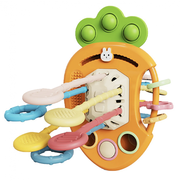 Busy Cube Morcov Krista | Jucarie Educationala Bebe