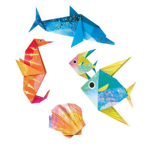 Origami Djeco Ocean - Set Creativ 5-10 Ani