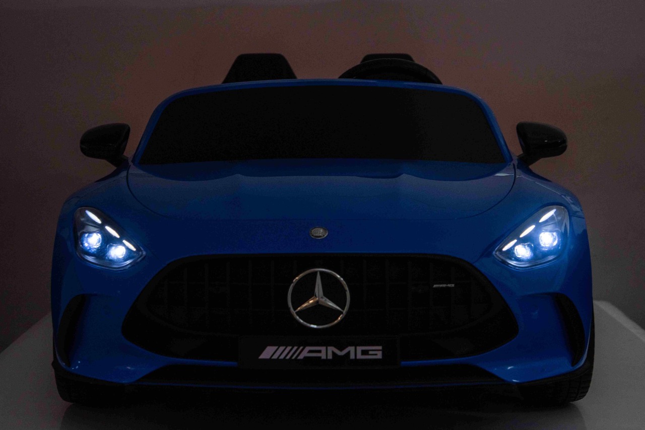Masinuta electrica pentru copii 3-10 ani cu 2 locuri, Mercedes AMG GT63 NOU XXL 24V 800W 4x4 Albastru - Autokids.ro - imagine 6