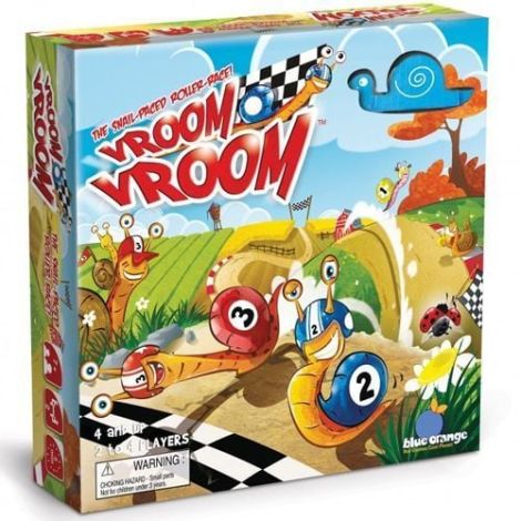 Vroom Vroom - Marea Cursa a Melcilor Blue Orange