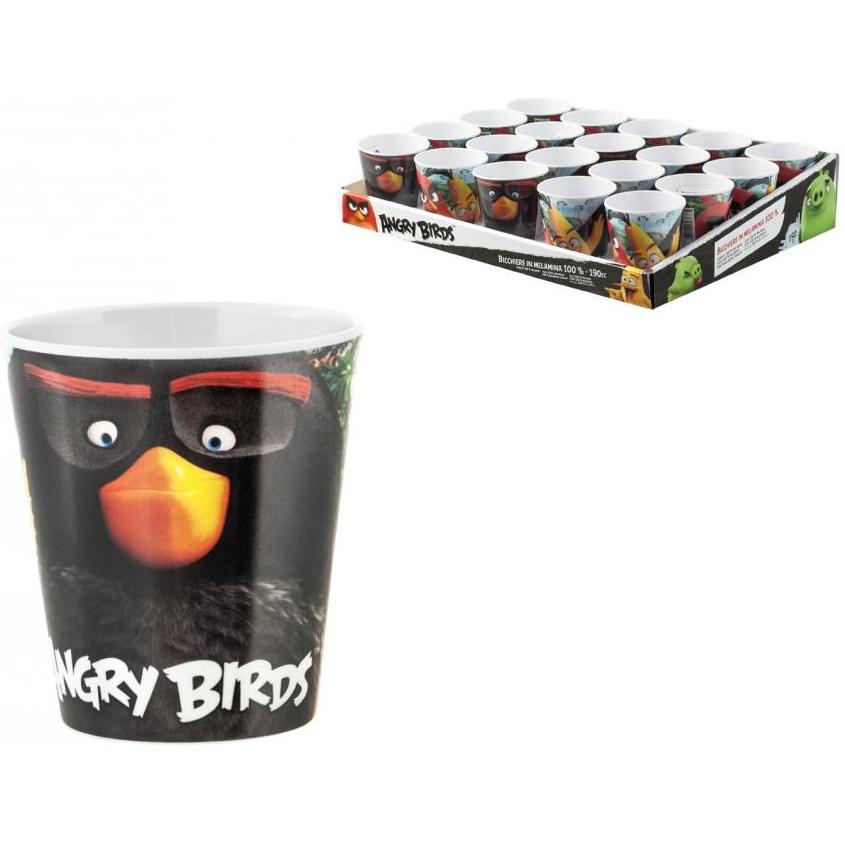 Pahar Melamina Angry Birds Lulabi