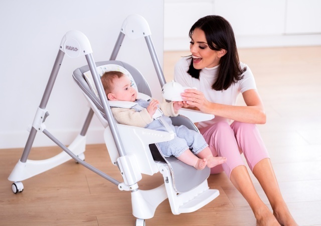 Scaun Masa Neno Sedi Gri Multifuncțional - imagine 4