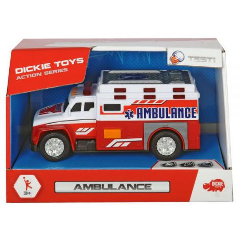 Masina Ambulanta Dickie Toys cu Lumini si Sunete - imagine 5
