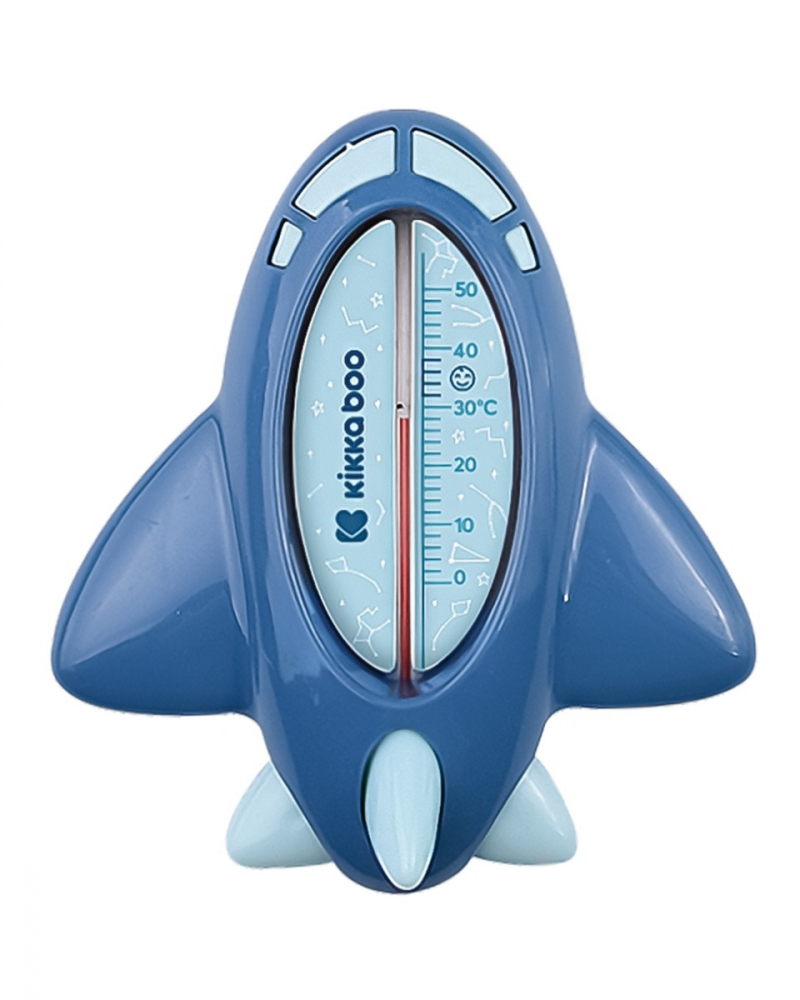 Termometru Baie KikkaBoo Plane Blue