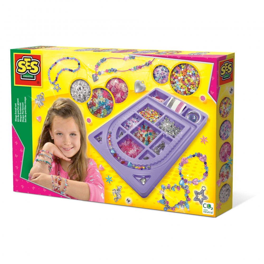 Ses Creative Set Margele Copii - Lucru Manual