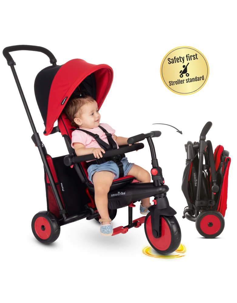 Smart Trike STR3 Roz 6in1 Ultrapliabila - imagine 3