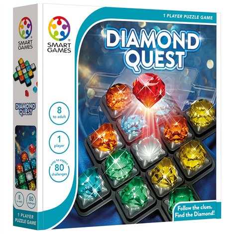 Smart Games Diamond Quest | Joc de Logică 8+ Ani