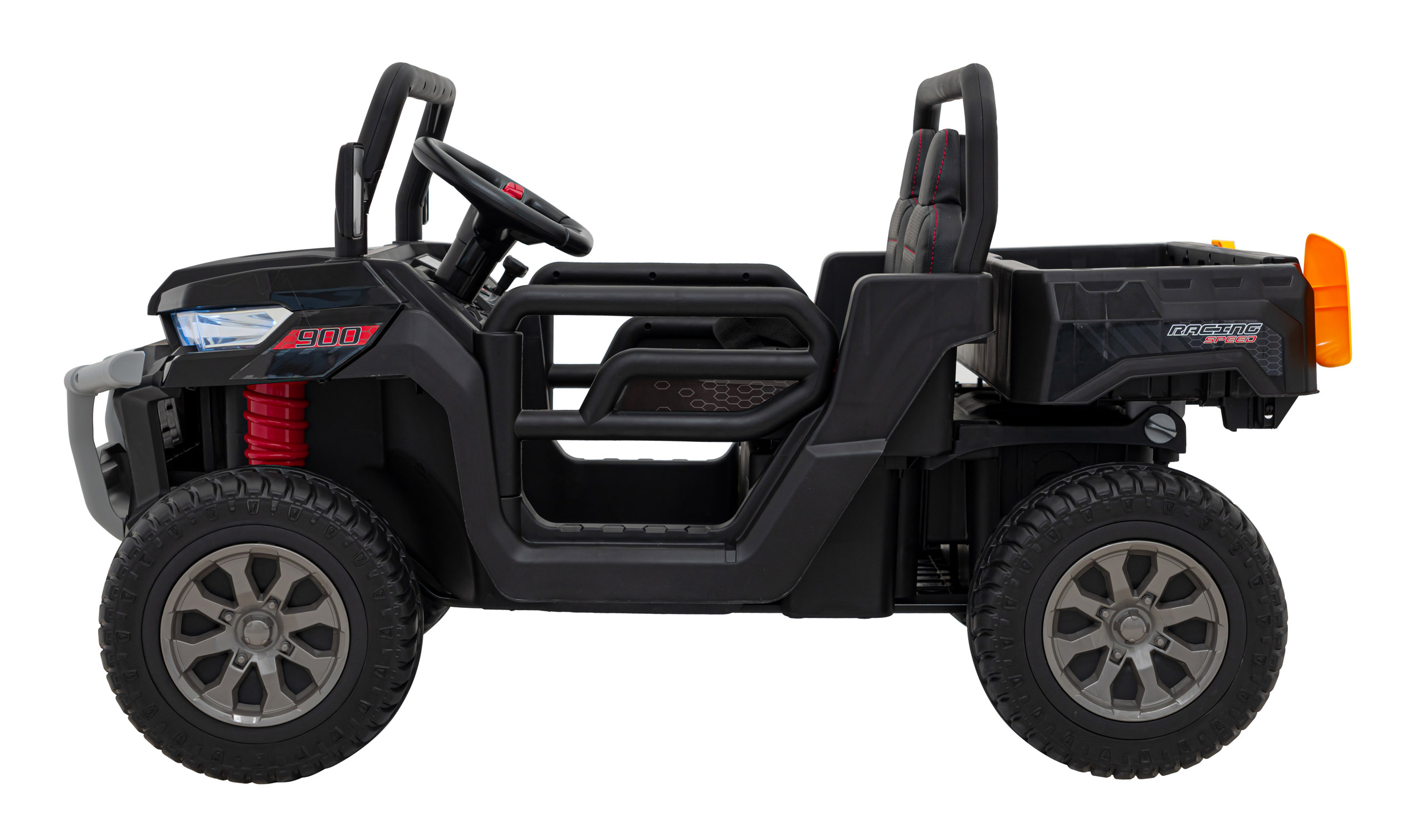 Masinuta Electrica 4x4 PICK UP SPEED Negru - imagine 5