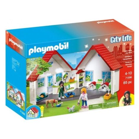 Playmobil Clinica Veterinara Portabila - Jucarie Creativa