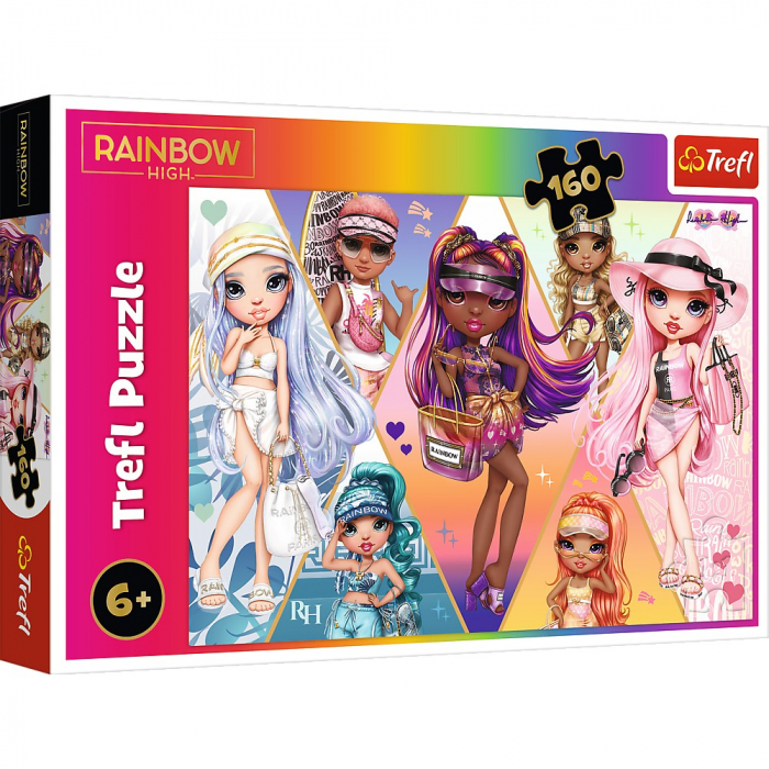 Puzzle Trefl 160 Rainbow High | Joc Educativ
