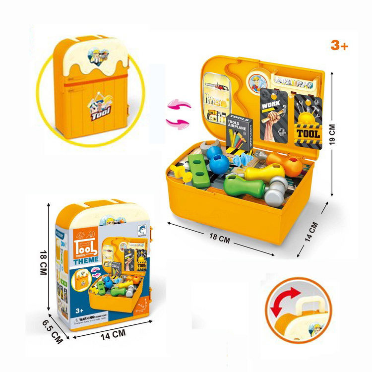 Set Mini Cutie cu Unelte AMACS | Joc Construcție