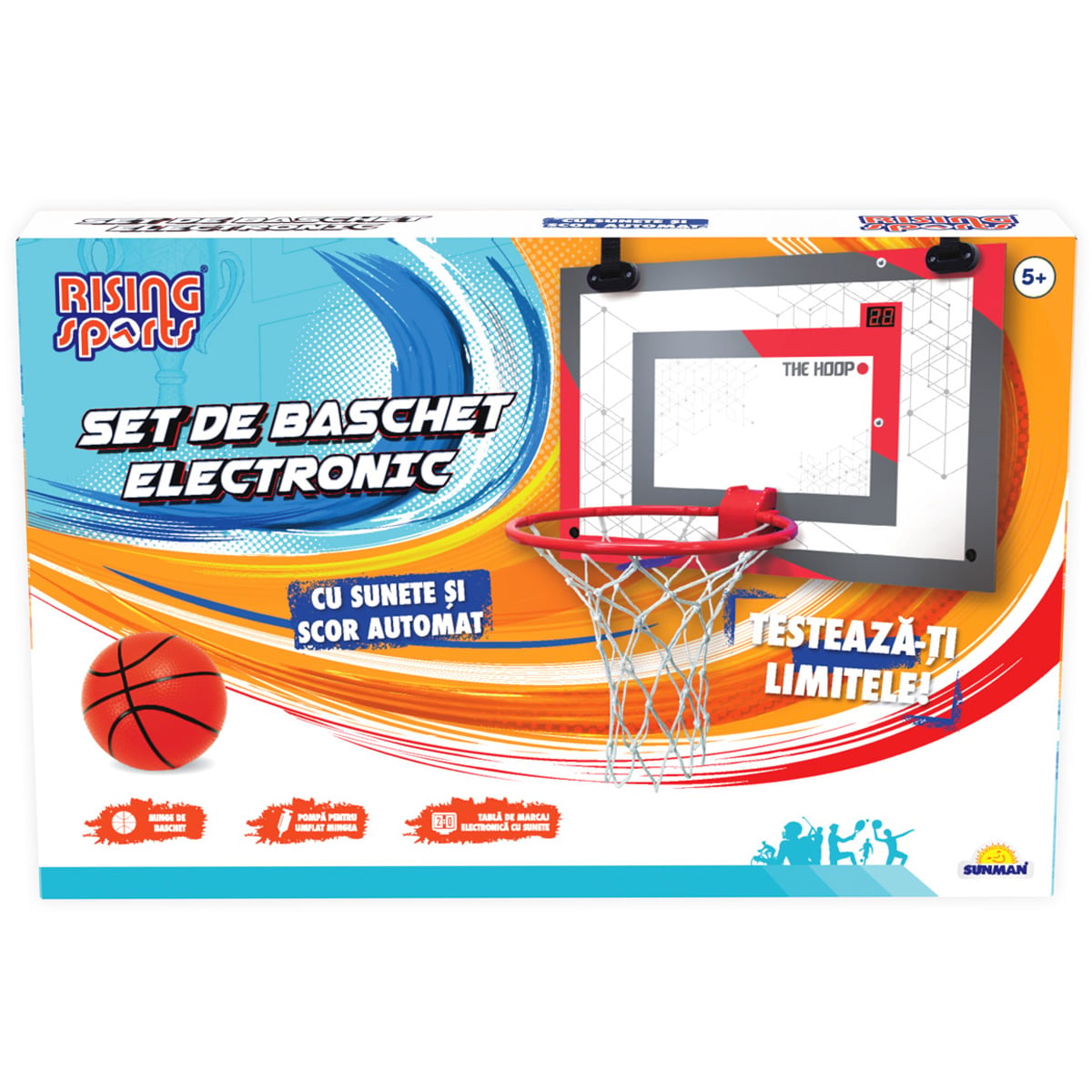Set Baschet Electronic Rising Sports cu Scor