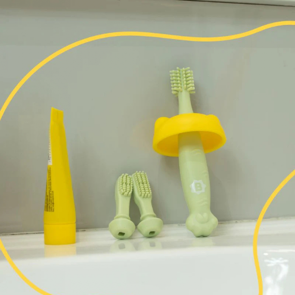 Periuta Silicon Badabulle pentru Bebelusi Sigura