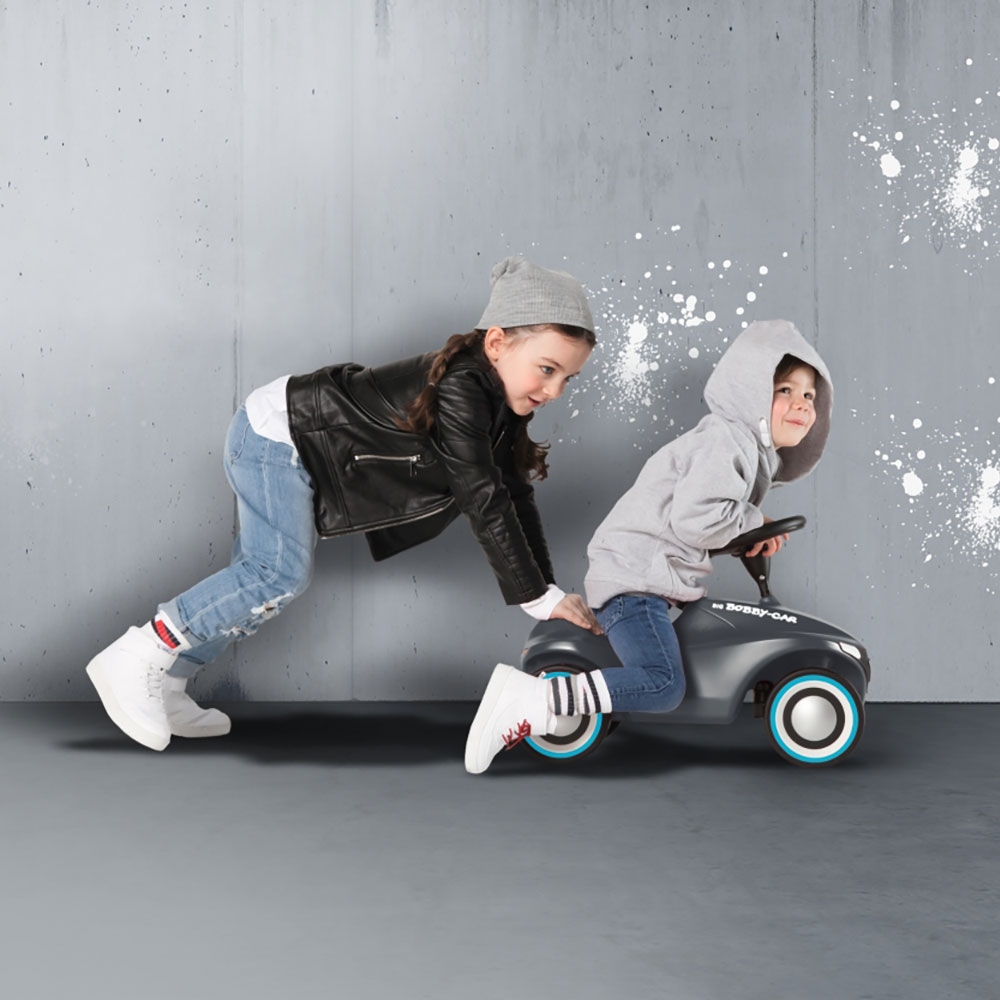 Masinuta Big Bobby Car Neo Anthrazit, Fara Pedale - imagine 5