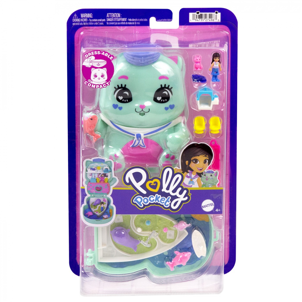 Polly Pocket Gentuță Pisicuță Marinar Mattel
