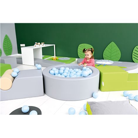 Set Motricitate Blue Moje Bambino Piscină Bile - imagine 7