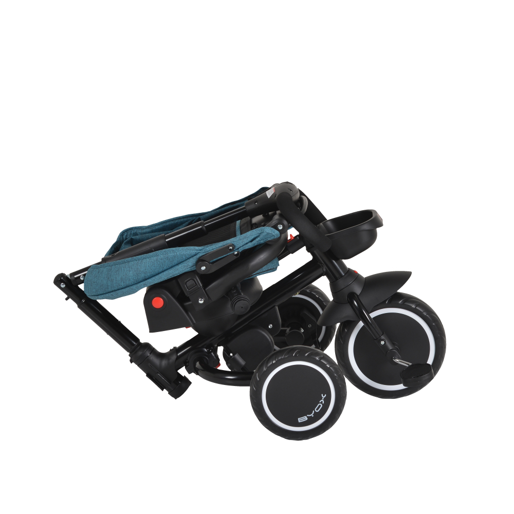 Tricicleta pliabilă Byox Cruz, multifuncțională - imagine 2
