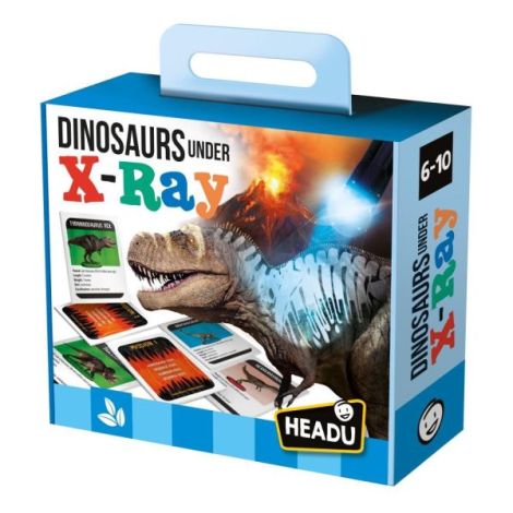 Headu Joc Dinozauri | Descopera cu Lanterna UV - imagine 3