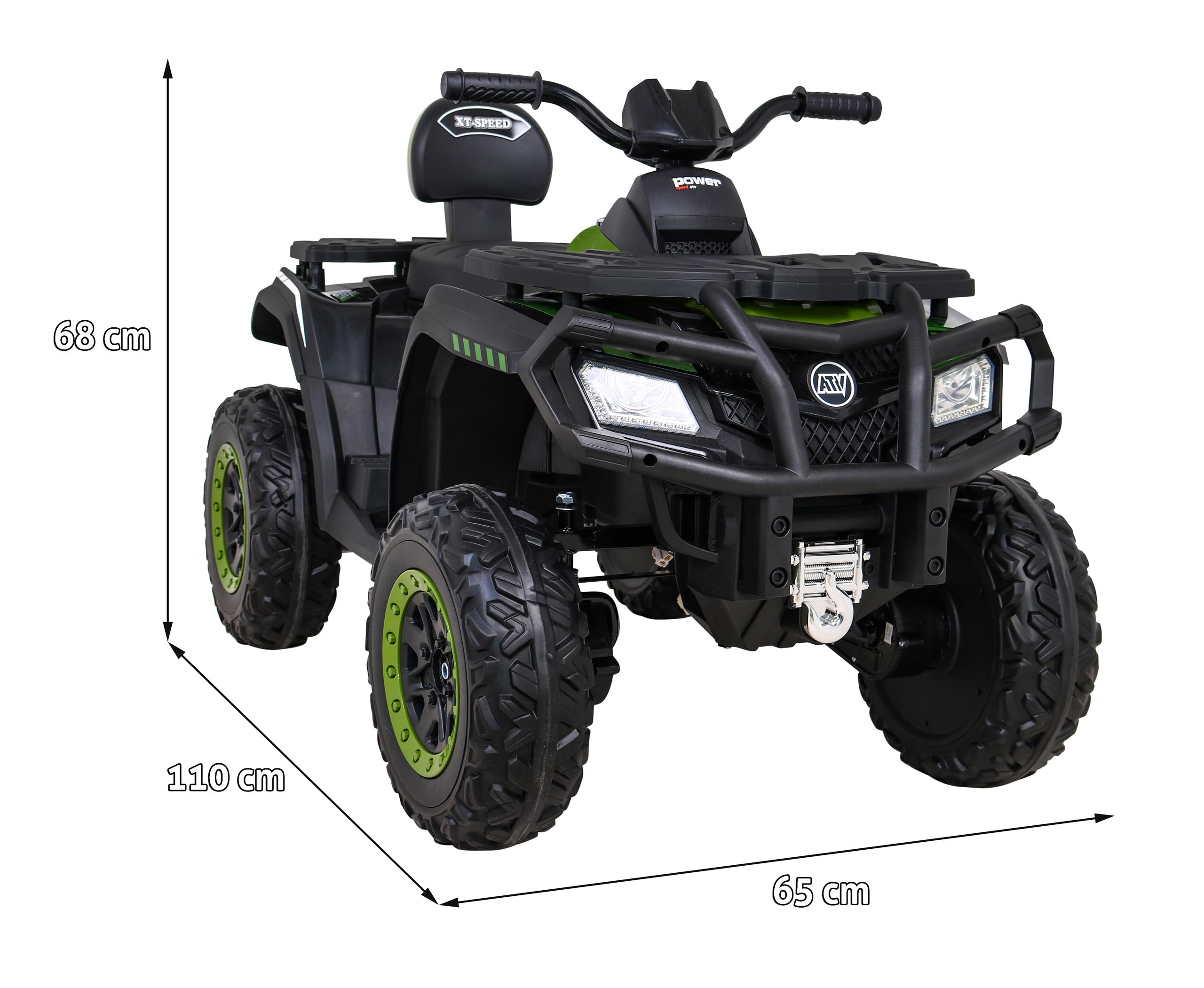 ATV Electric 2 Locuri 24V 4x4 Autokids - imagine 7