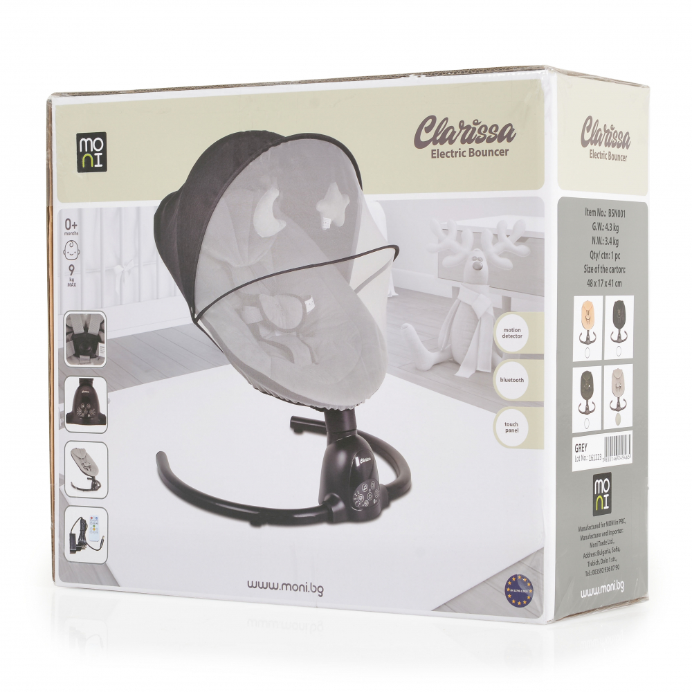 Leagan Electric Moni Clarissa cu Bluetooth - imagine 3