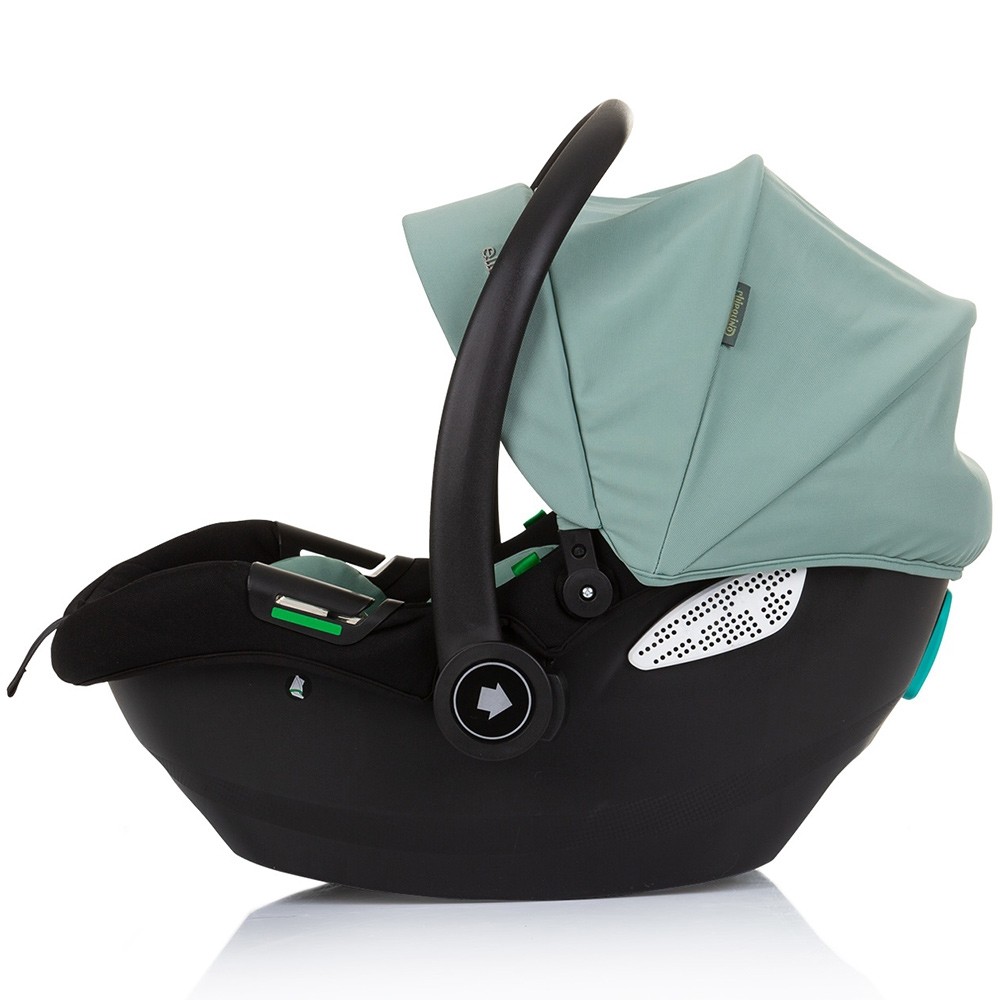 Carucior Chipolino Elite 3 in 1 Pastel Green i-Size - imagine 6
